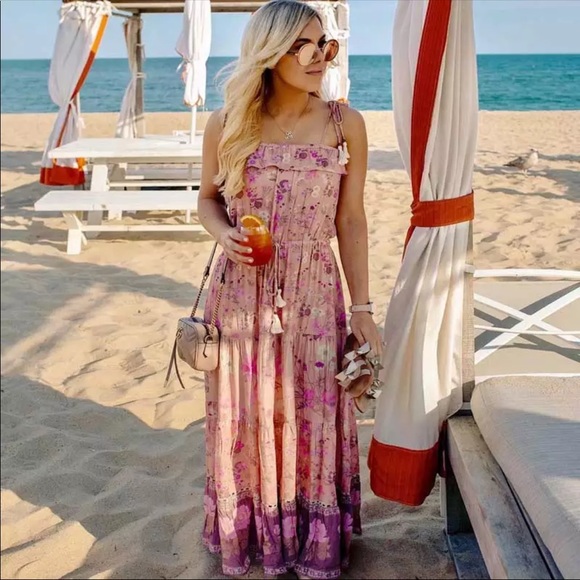 Pink Maxi Dress - Picture 4 of 13